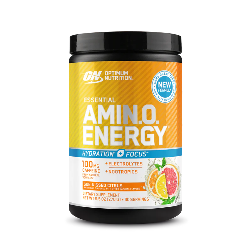 Amino Energy Hydration + Focus — Sun-Kissed Citrus